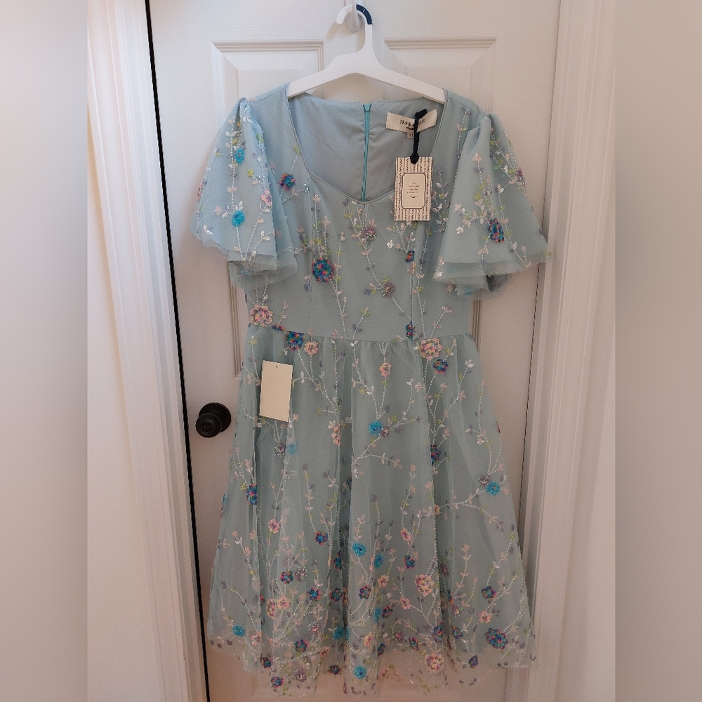 Jessakae Blue Shimmer dress